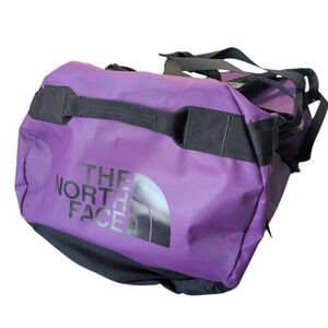 The North Face Base Camp Duffel Bag Medium 71L Travel Peak Purple Black NF0A52SA
